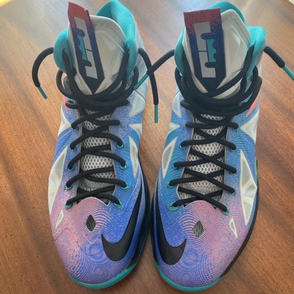 Nike Lebron 10s - Pure Platinum - Size 12